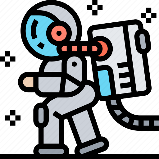 Astronaut, spaceman, spacewalk, expedition, astronomy icon - Download on Iconfinder