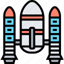 booster, launch, rocket, mission, module