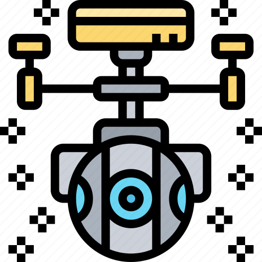 Camera, drone, surveillance, survey, aerial icon - Download on Iconfinder