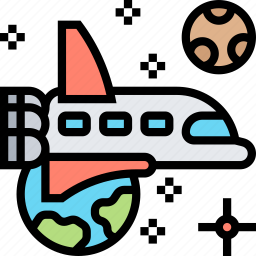 Shuttle, space, rocket, spacecraft, discovery icon - Download on Iconfinder