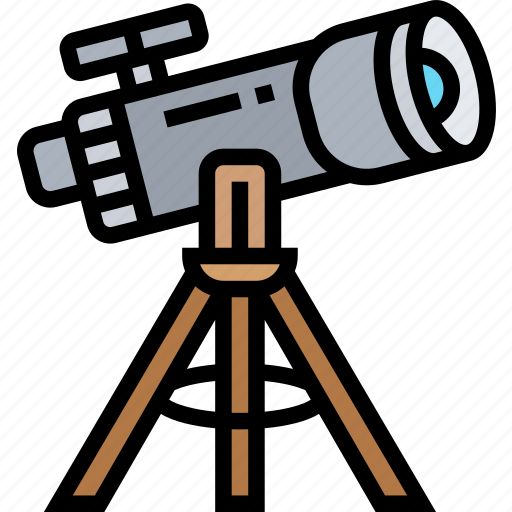 Telescope, look, magnify, space, discovery icon - Download on Iconfinder