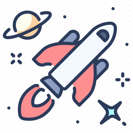 Astronomy, exploration, galaxy, rocket, shuttle, space, spaceship icon - Download on Iconfinder