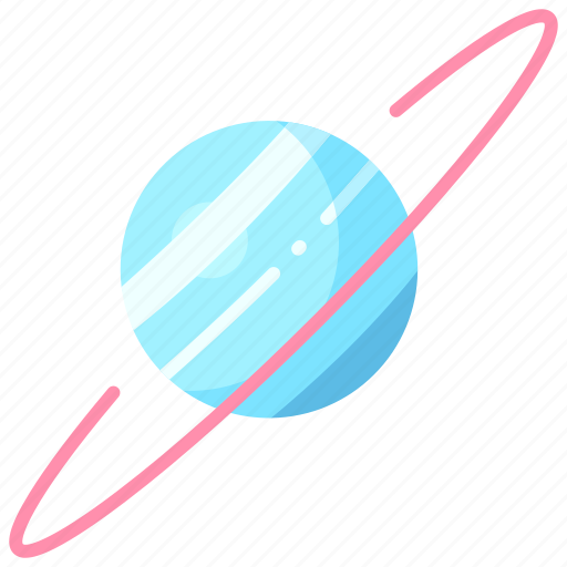 Astronomy, galaxy, planet, space, system, universe, uranus icon - Download on Iconfinder