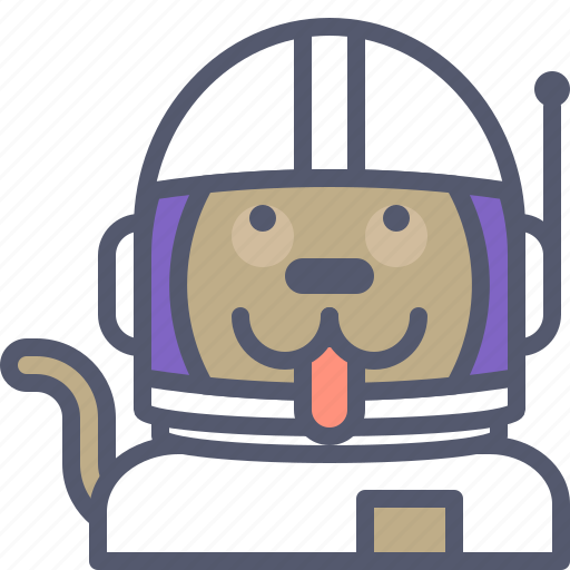 Astronaut, dog, interstellar, space, travel icon - Download on Iconfinder