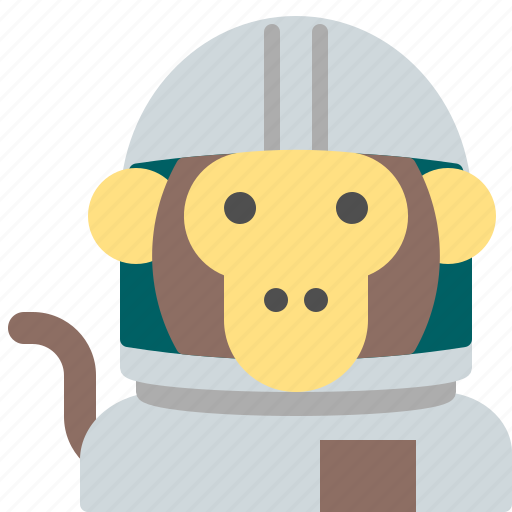 Astronaut, interstellar, monkey, space, travel icon - Download on Iconfinder
