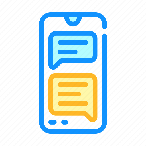 Sms, message, conversation, speak, discussion, online icon - Download on Iconfinder