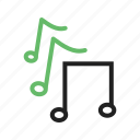 audio, music, music notes, musical note, play, record, sound