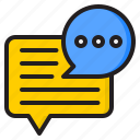 bubble, speech, chat, talk, conversation