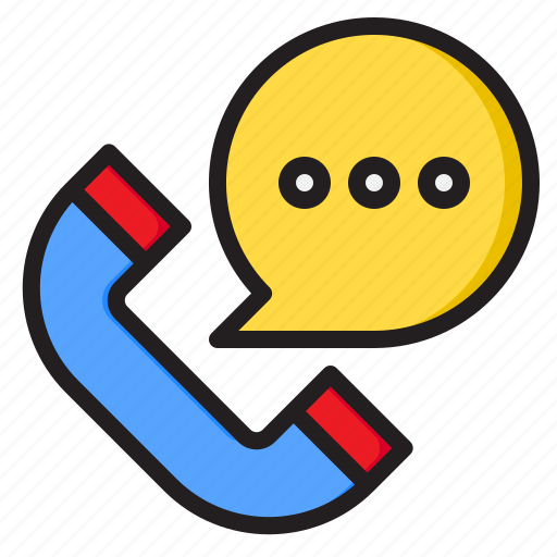 Communication, phone, call, conversation, contact icon - Download on Iconfinder