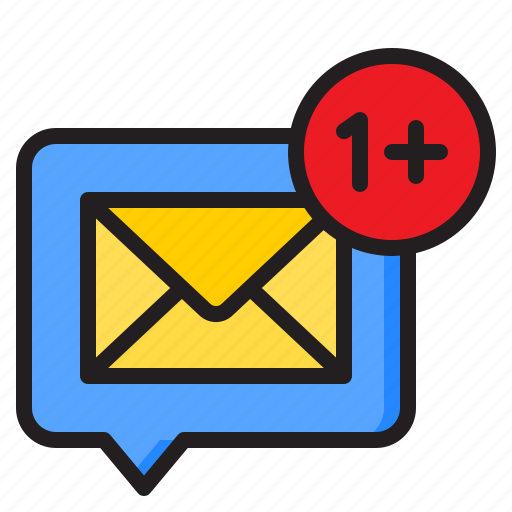 Email, speech, chat, notification, bubble icon - Download on Iconfinder