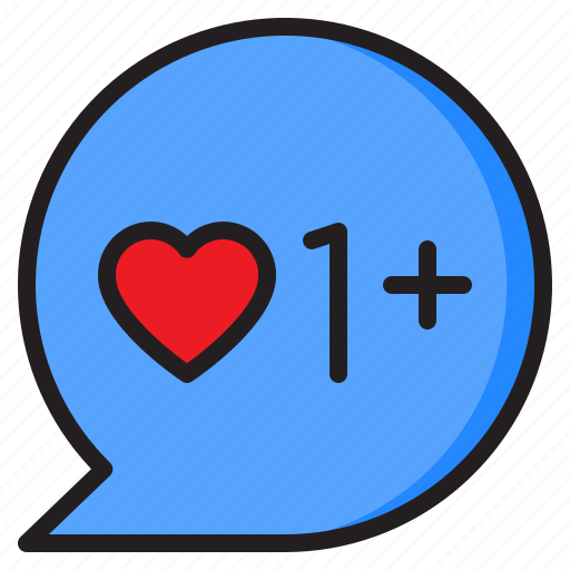 Speech, bubble, chat, love, notification icon - Download on Iconfinder