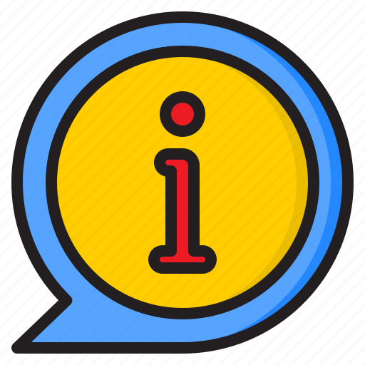 Speech, chat, conversation, information, bubble icon - Download on Iconfinder