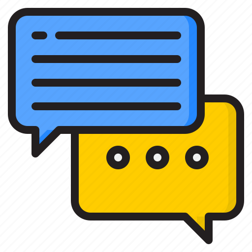 Speech, communication, chat, conversation, bubble icon - Download on Iconfinder