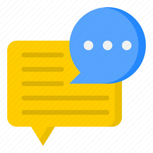 Bubble, speech, chat, talk, conversation icon - Download on Iconfinder