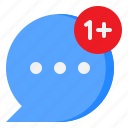 speech, bubble, chat, conversation, notification