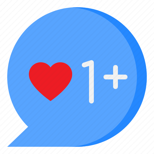Speech, bubble, chat, love, notification icon - Download on Iconfinder