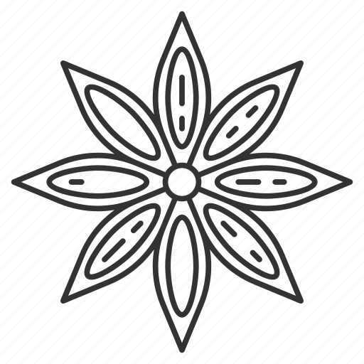 Anise, aniseed, condiment, flower, seasoning, seed, spice icon - Download on Iconfinder