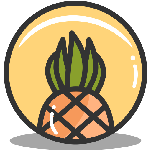Pineapple, summer, tropical, vacation, food icon - Free download