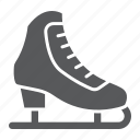 blade, boot, figure, ice, skating, sport, winter