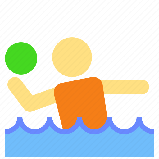 Activity, outdoor, polo, pool, water icon - Download on Iconfinder