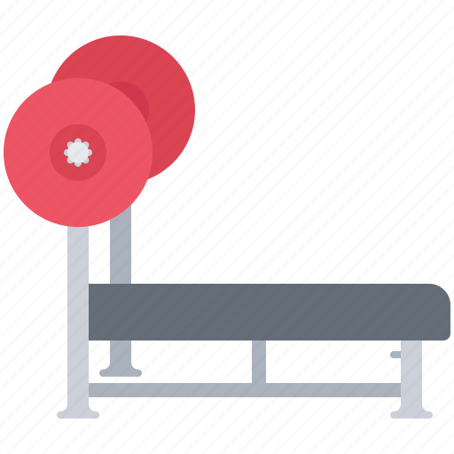 Barbell, bench, fitness, gym, press, sport, training icon - Download on Iconfinder