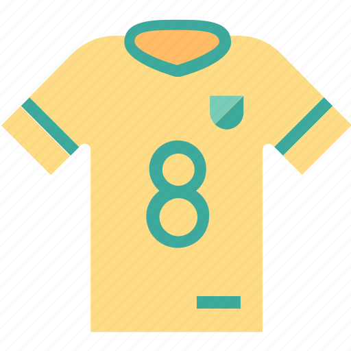 Clothes, football, player, sport, team, tshirt, uniform icon - Download on Iconfinder