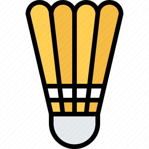 Badminton, equipment, games, olympic, shuttlecock, sport icon - Download on Iconfinder