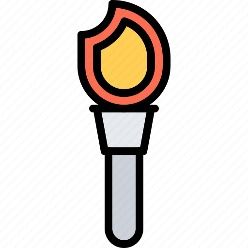 Equipment, fire, games, olympic, sport, torch icon - Download on Iconfinder