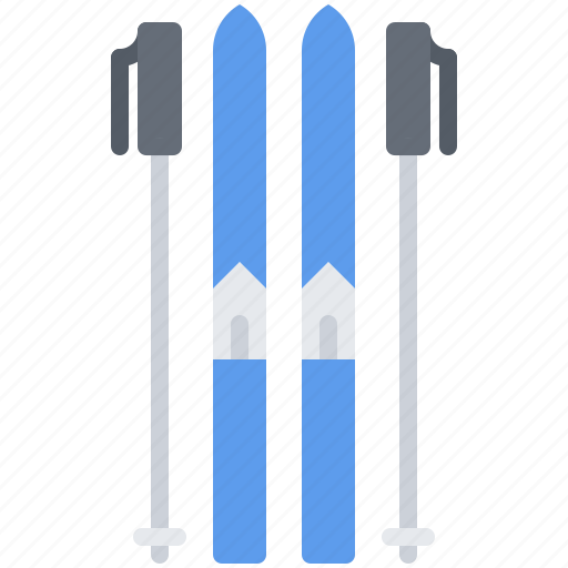 Equipment, games, olympic, poles, ski, sport icon - Download on Iconfinder