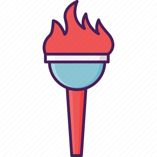 Fire, flame, light, opening, torch icon - Download on Iconfinder