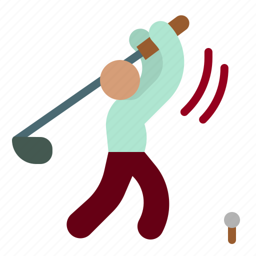 Golf, sport, person, sportive, ballsports icon - Download on Iconfinder