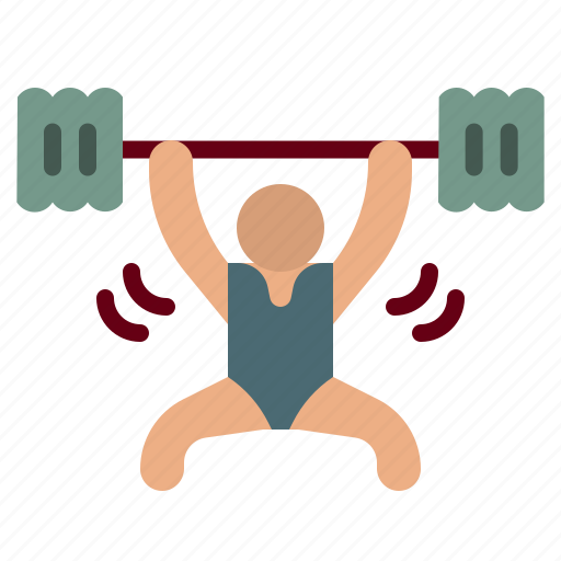 Weightlifting, weightlift, gym, weightlifter, sports icon - Download on Iconfinder