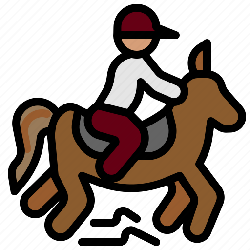 Equestrian, race, horse, horseracing, olympicgames icon - Download on Iconfinder