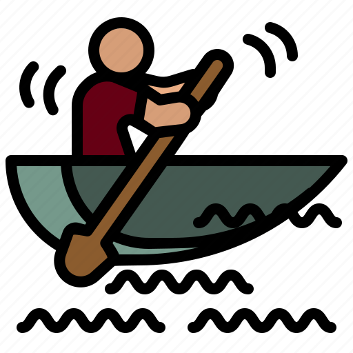 Rowing, water, multisports, sports, watersports icon - Download on Iconfinder