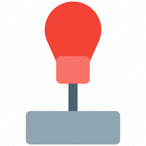 Punching, ball, sport, boxing, speed bag icon - Download on Iconfinder