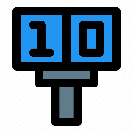 Scoreboard, score, scorecard, sports icon - Download on Iconfinder