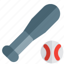 baseball, sport, bat, ball