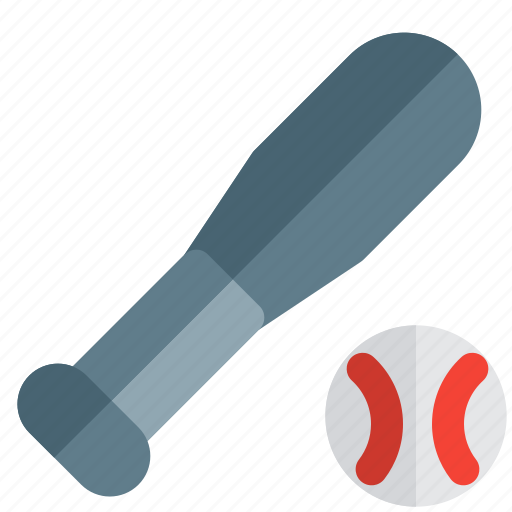 Baseball, sport, bat, ball icon - Download on Iconfinder