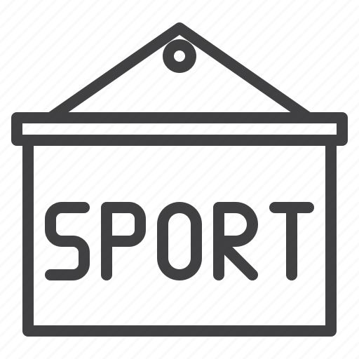 Sport, hanging, door, signboard icon - Download on Iconfinder