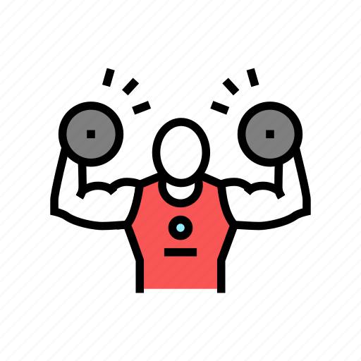 Powerlifting, sport, active, competitive, game, basketball icon - Download on Iconfinder