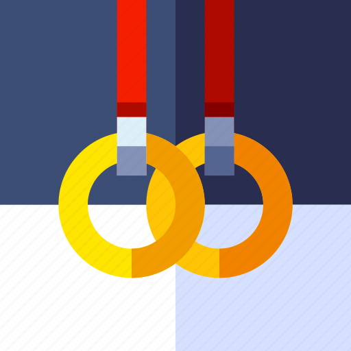 Gymnastic, ring, sport, play, player icon - Download on Iconfinder
