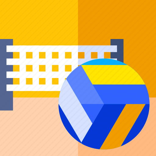 Sport, volleyball, ball, beach, game, play icon - Download on Iconfinder