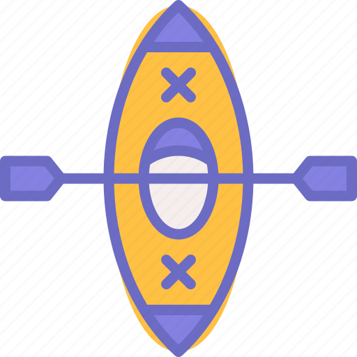 Canoe, kayak, water, sport, boat icon - Download on Iconfinder