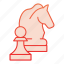 chess, horse, knight, game, strategy, modern, head, muzzle, piece 