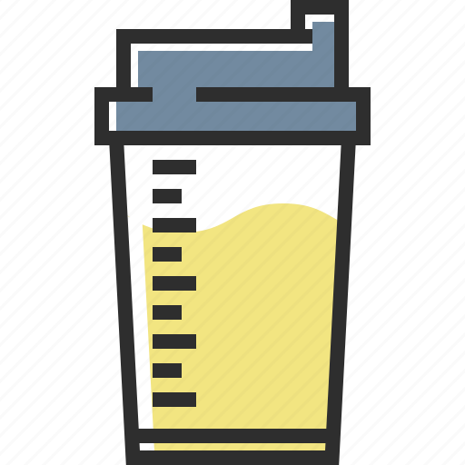 Protein shake, milk, mix, protein icon - Download on Iconfinder