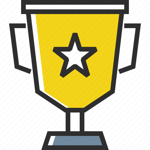 Golden cup, cup, star, winner icon - Download on Iconfinder