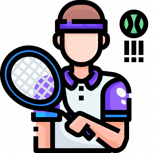 Avatar, man, player, sport, sporty, tennis icon - Download on Iconfinder