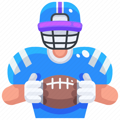American, football, game, people, player, rugby, sport icon - Download on Iconfinder