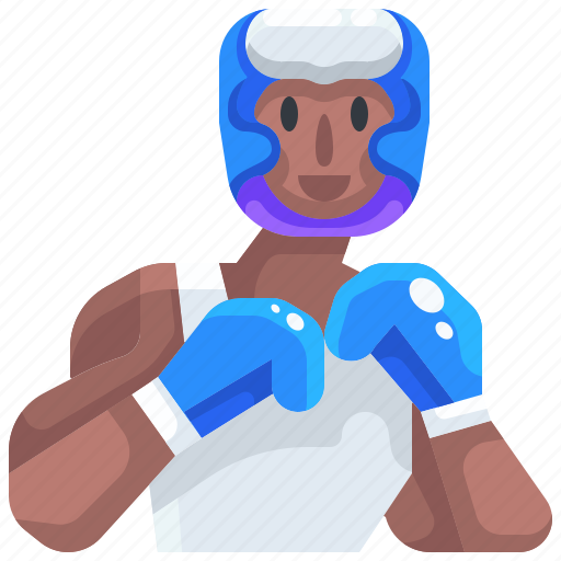 Boxer, boxing, fight, gloves, punch, sports icon - Download on Iconfinder