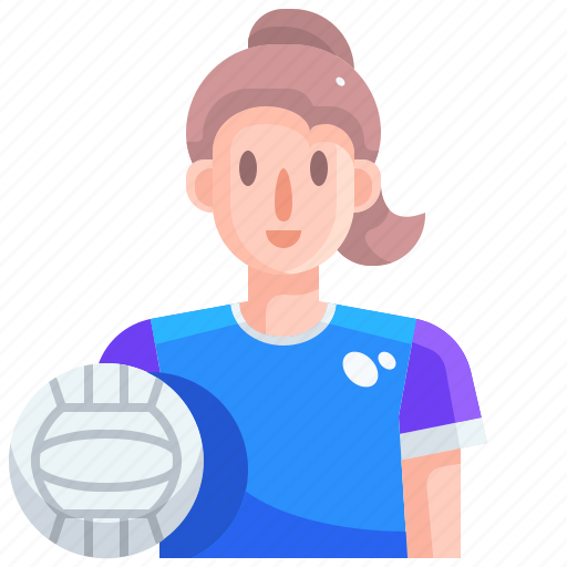 Avatar, player, sports, volleyball, woman icon - Download on Iconfinder